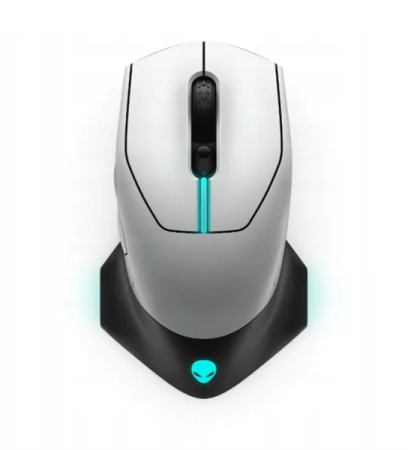 Мышь Dell Mouse AW610M Alienware; Gaming; Wired/Wireless; USB; Optical; 16000 dpi; 7 butt; Lunar light