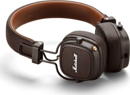 Marshall MAJOR IV Brown, Bluetooth Headphones