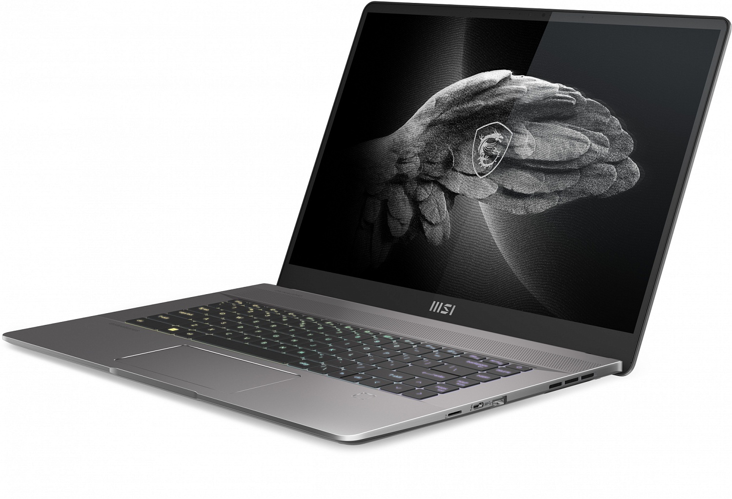 Ноутбук MSI Creator Z16 A12UET-063RU Core i7 12700H 16Gb SSD1Tb NVIDIA GeForce RTX 3060 6Gb 16" IPS Touch QHD+ (2560x1600) Windows 11 Home grey WiFi BT Cam (9S7-157211-063)