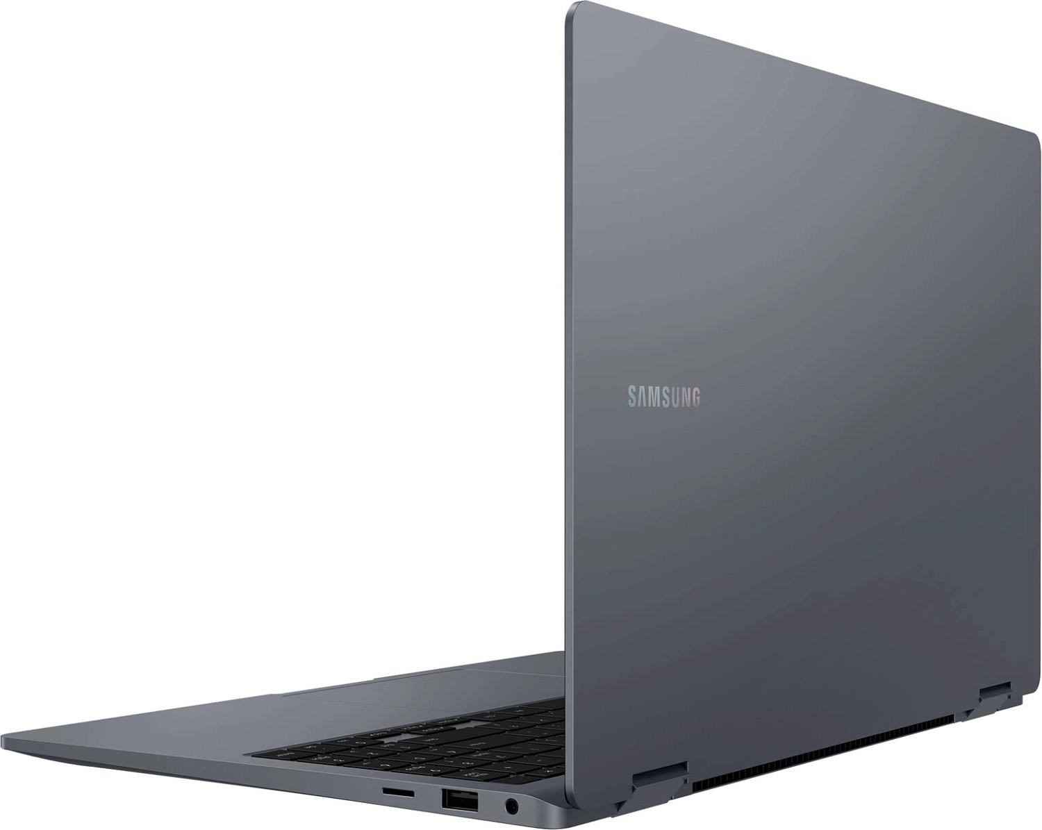 Ноутбук Samsung Galaxy Book 4 360 NP750 Core 7 150U 16Gb SSD512Gb Intel Graphics 15.6" AMOLED Touch FHD (1920x1080) Windows 11 Home English grey WiFi BT Cam (NP750QGK-LG2IN)