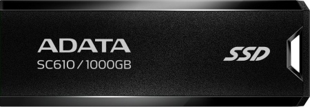 1TB ADATA SC610 Black External SSD SC610-1000G-CBK/RD USB 3.2 Gen2, 550/500 RTL