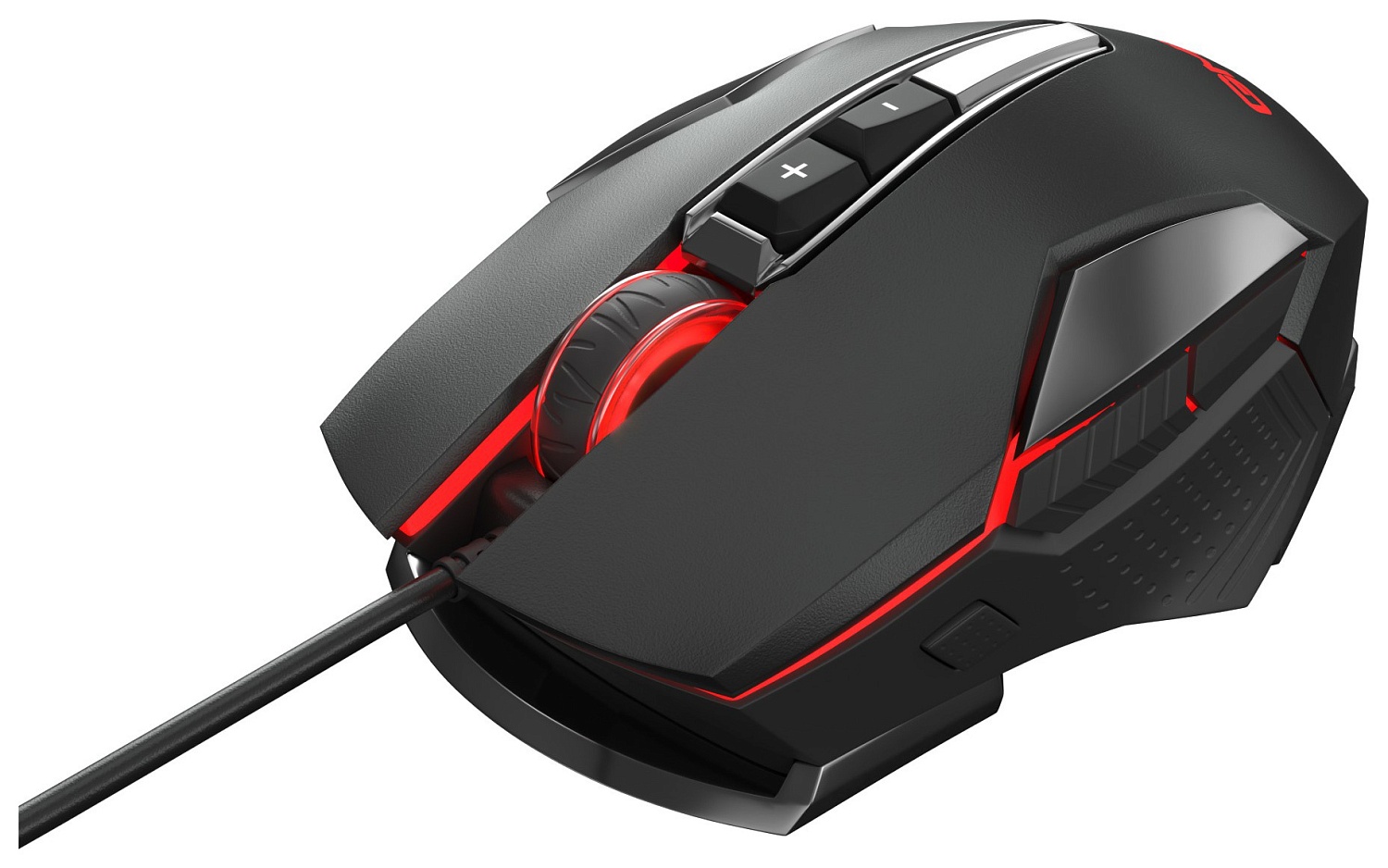 Мышь GMNG 710GM черный оптическая (3600dpi) USB для ноутбука (8but) Мышь GMNG 710GM черный оптическая (3600dpi) USB для ноутбука (8but)