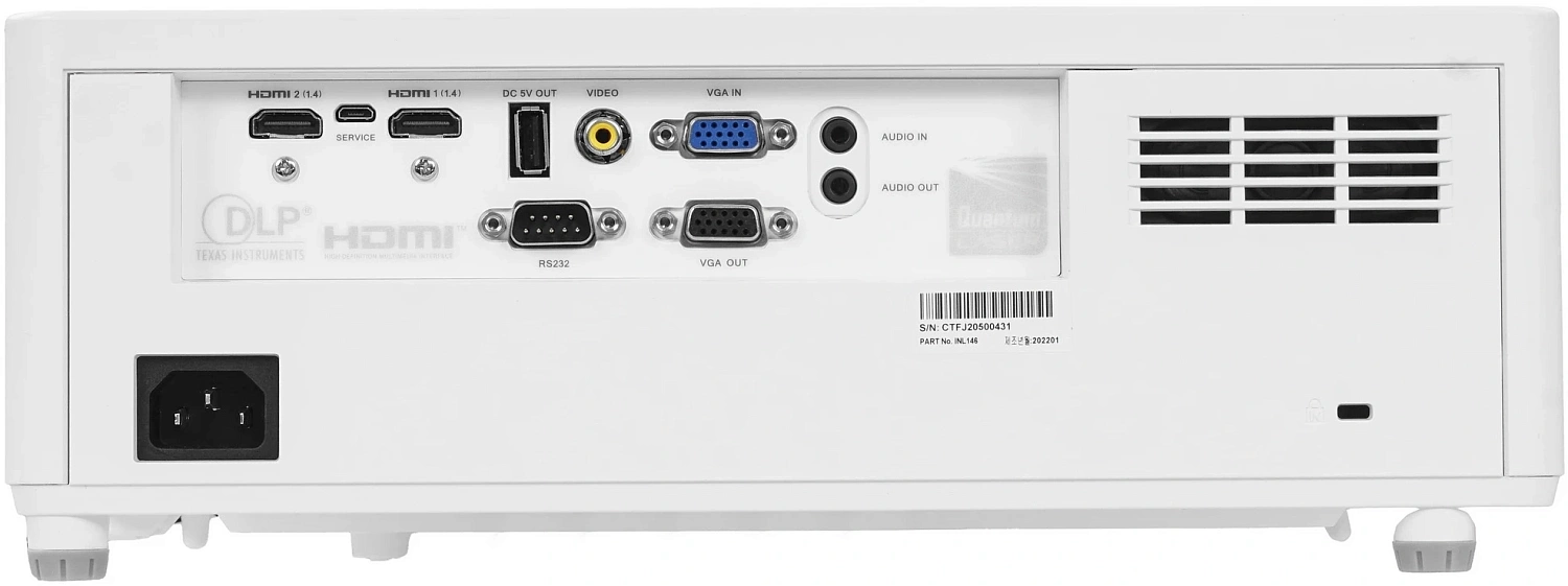Проектор Infocus INL146 DLP 3100Lm (1280x800) 2000000:1 ресурс лампы:30000часов 1xUSB typeA 2xHDMI 3.9кг