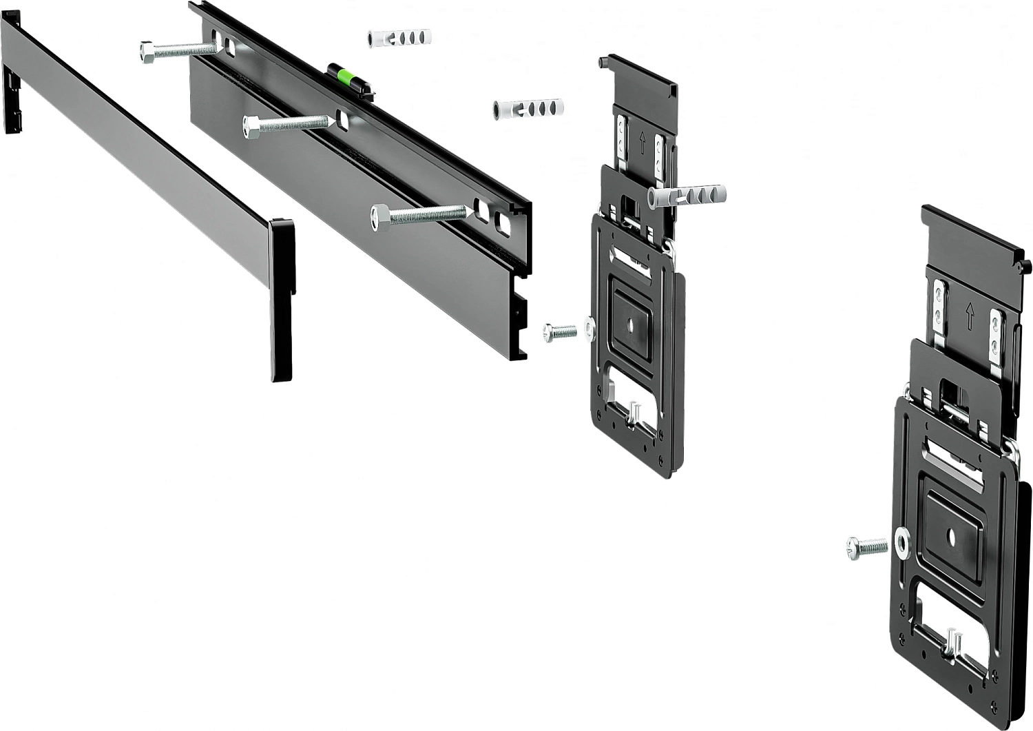 Кронштейн для телевизора Hyundai SL-X3 черный 32"-65" макс.75кг настенный фиксированный