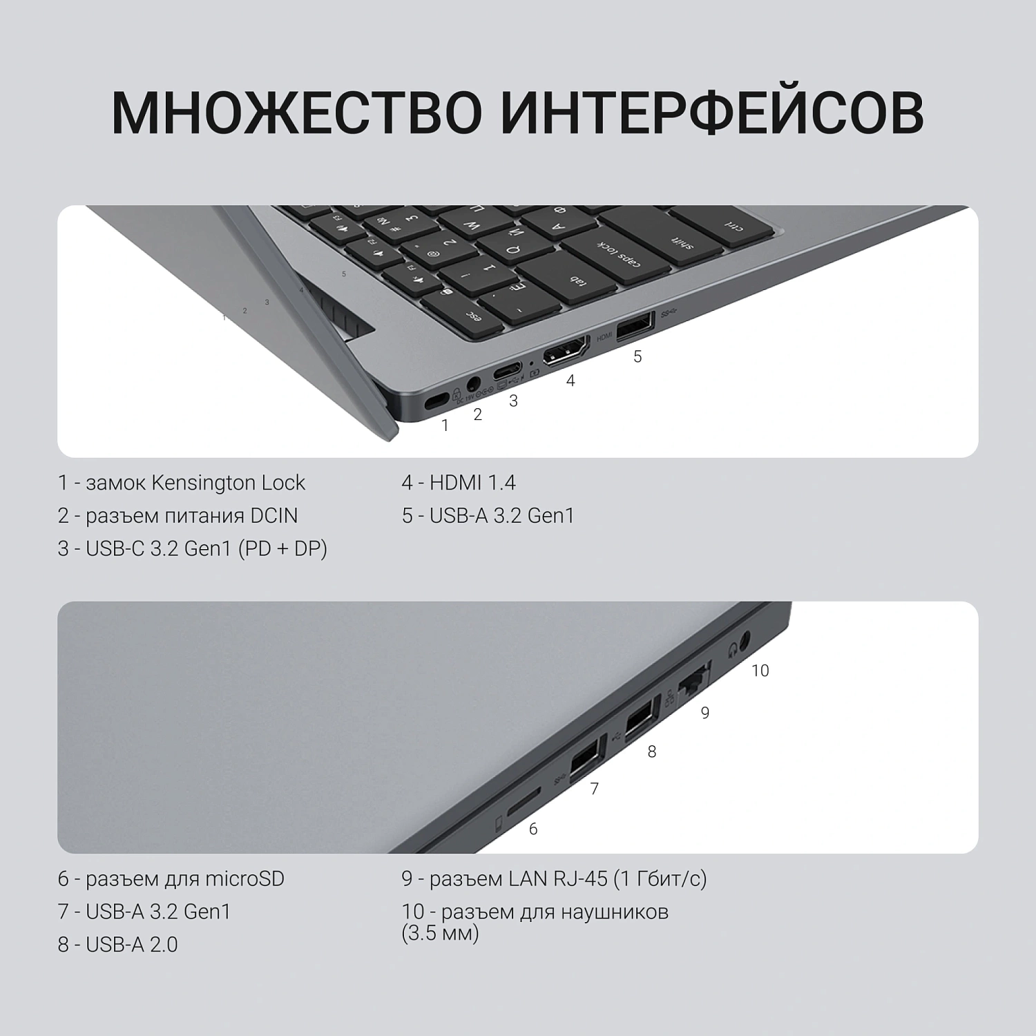 Ноутбук Digma Nova Ryzen 5 3500U 16Gb SSD512Gb AMD Radeon Vega 8 15.6" IPS FHD (1920x1080) Windows 11 Pro grey WiFi BT Cam 6000mAh (DN15R5-ADXW13)