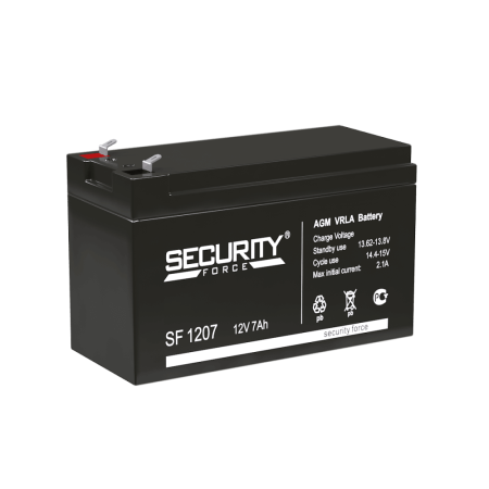 Аккумуляторная батарея SECURITY FORCE SF 1207