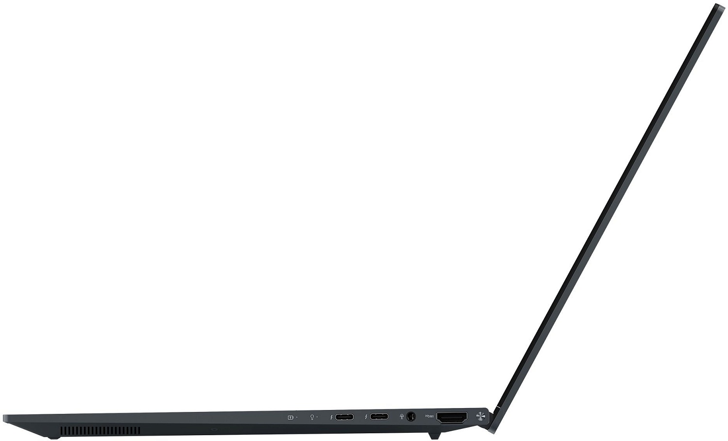 Ноутбук Asus Zenbook 14X OLED UX3404VA-M9287W Core i7 13700H 16Gb SSD1Tb Intel Iris Xe graphics 14.5" OLED 2.8K (2880x1800) Windows 11 Home grey WiFi BT Cam Bag (90NB1081-M00H90)