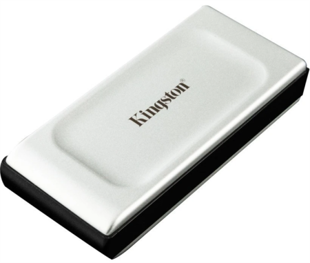 Твердотелый накопитель Kingston External SSD XS2000 BOC 1Tb USB 3.2 Gen 2x2 R2000/W2000MB/s Retail 1 year (SXS2000/1000GA)