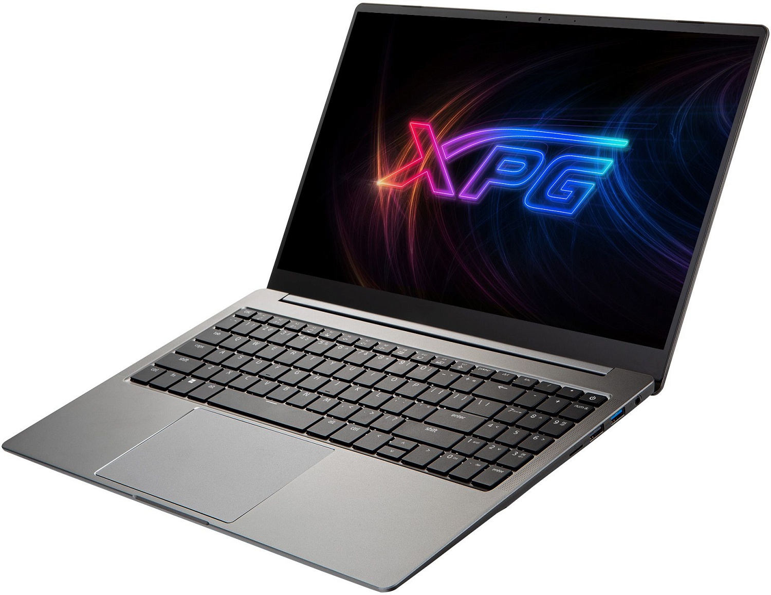 Ноутбук Adata XPG Xenia 15TC Core i5 1135G7 16Gb SSD512Gb Intel Iris Xe graphics 15.6" IPS FHD (1920x1080) Free DOS silver WiFi BT Cam (XENIATC15I5G11GXEL850L9-GYCRU)