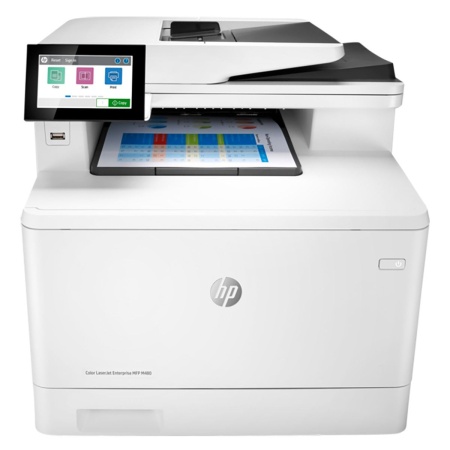 МФУ HP Bad Pack Color LaserJet Enterprise M480f А4, лазерное, цветное, 27стр/мин, 600dpi, 800МГц, 2Гб,50АПД, 250+50, AirPrint/USB/Ethernet, 2400стр/картридж, (3QA55A)
 bp