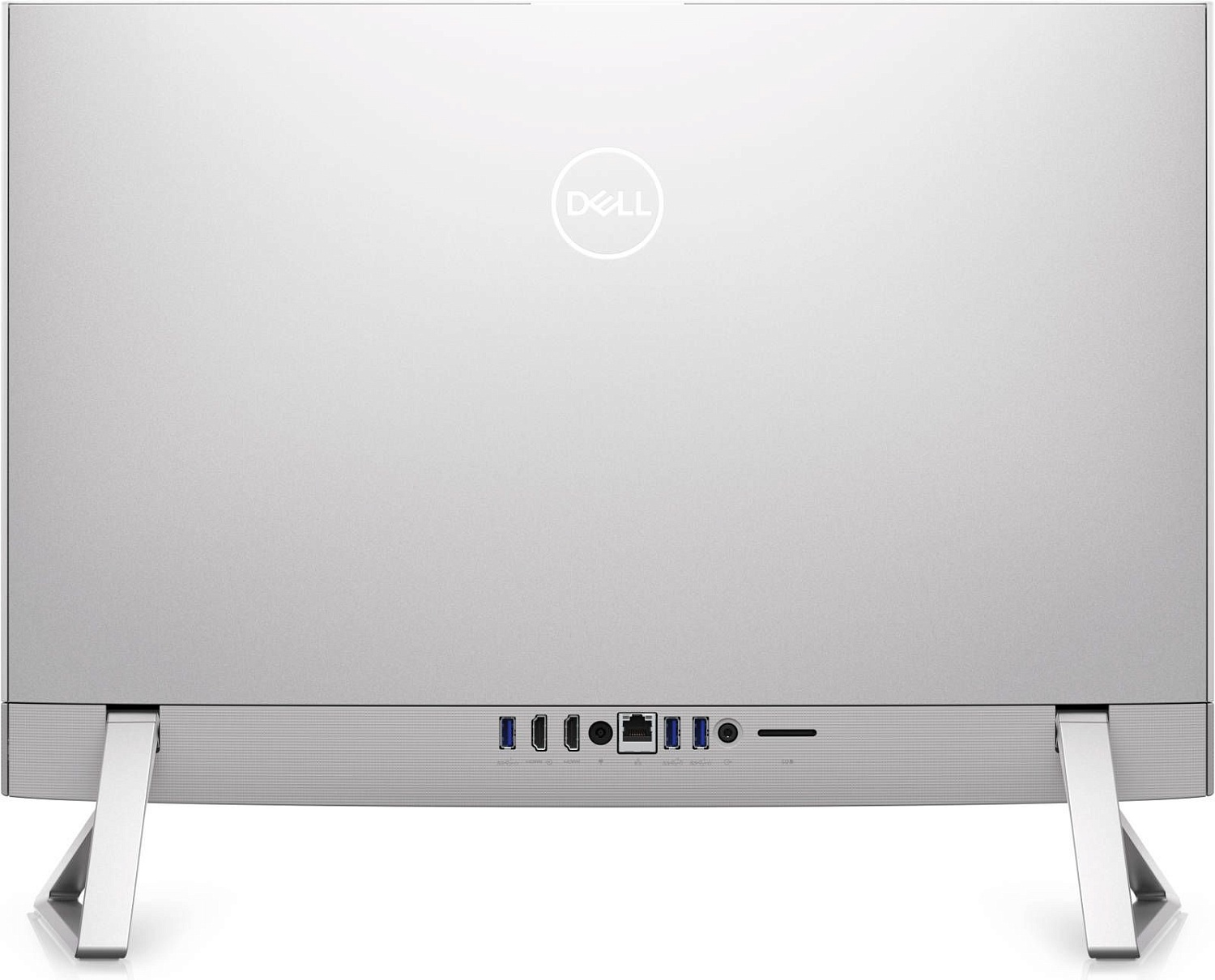 Моноблок Dell Inspiron 5410 23.8" Full HD Touch i7 1255U 16Gb 1Tb SSD256Gb MX550 2Gb Windows 11 Professional GbitEth WiFi BT 130W клавиатура мышь Cam серебристый 1920x1080