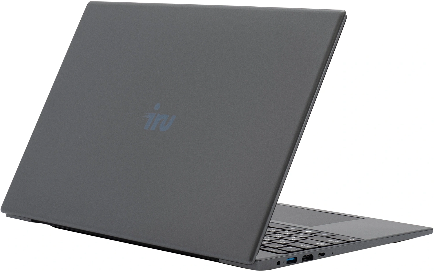 Ноутбук IRU Tactio 15PHC Ryzen 5 7430U 8Gb SSD256Gb AMD Radeon Graphics 15.6" IPS FHD (1920x1080) FreeDOS black WiFi BT Cam 4000mAh (2150143)