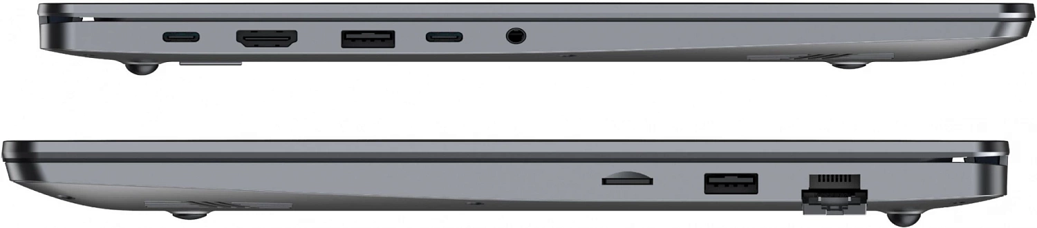 Ноутбук Tecno MegaBook K15SRA Core i5 13420H 16Gb SSD1Tb Intel UHD Graphics 15.6" IPS WUXGA (1920x1200) Windows 11 Home grey WiFi BT Cam 6060mAh (71003300513)