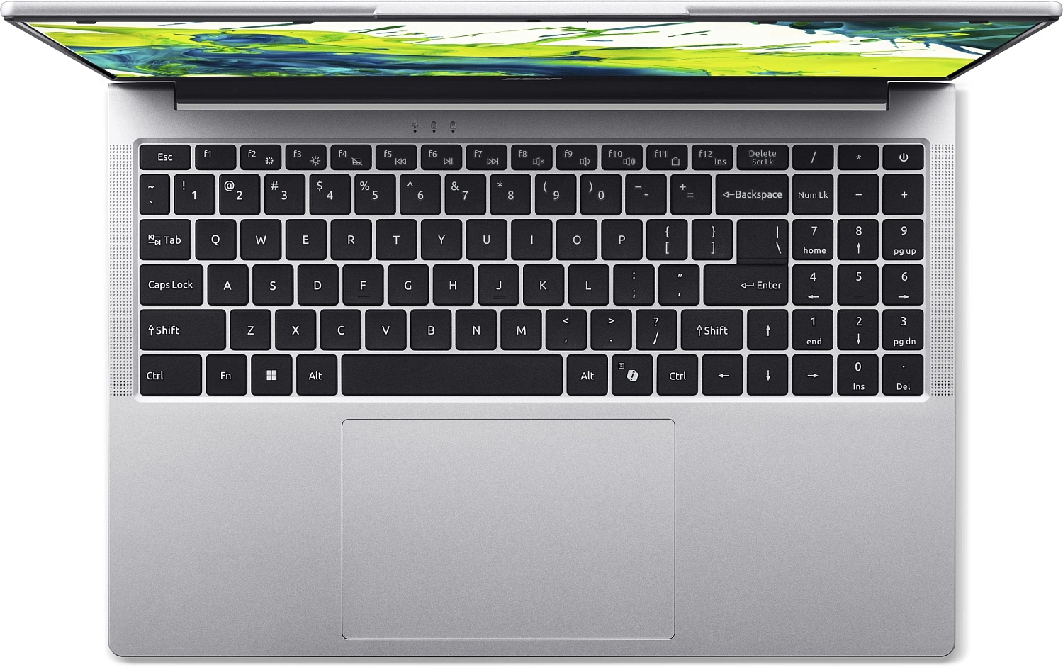 Ноутбук Acer Aspire Lite 16 AL16-54P-763P Intel Core i7-1355U/16Gb (soldered D5)/SSD512Gb/UMA/16"/IPS/WUXGA/1920x1200/60Hz/NoOS/RJ-45/Silver/1.6kg