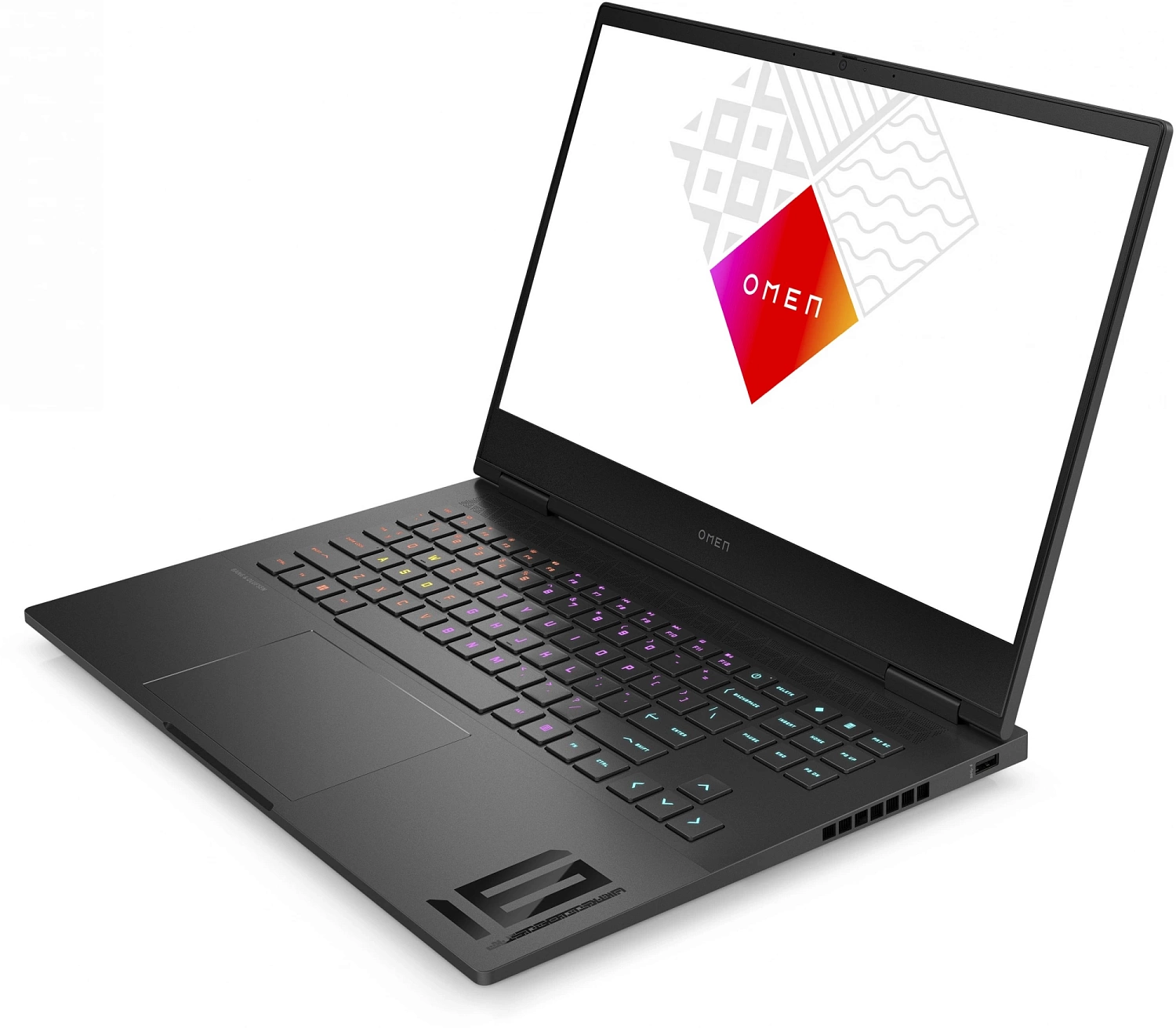 Ноутбук HP Omen 16-wf0032ci Core i7 13700HX 32Gb SSD2Tb NVIDIA GeForce RTX4080 12Gb 16.1" IPS QHD (2560x1440) Free DOS black WiFi BT Cam (9E694EA)