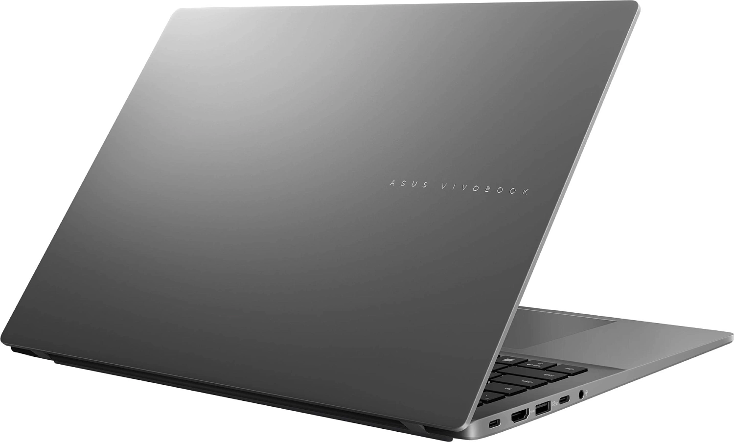 Ноутбук Asus VivoBook S16 S3607QA-SH062W Snapdragon X X1-26-100 16Gb SSD1Tb Qualcomm Adreno 16" OLED WUXGA (1920x1200) Windows 11 Home grey WiFi BT Cam (90NB16C2-M004J0)