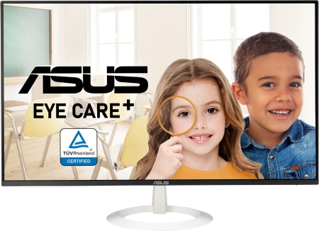 Монитор Asus 27" VZ27EHF-W белый IPS LED 1ms 16:9 HDMI матовая 250cd 178гр/178гр 1920x1080 100Hz FHD 3.6кг