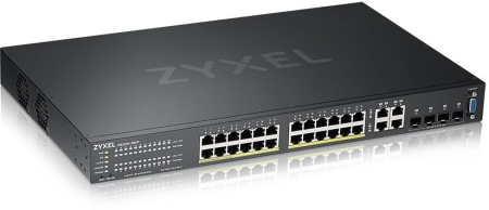 Коммутатор Zyxel NebulaFlex Pro GS2220-28HP GS2220-28HP-EU0101F 28G 24PoE 24PoE+ 375W управляемый