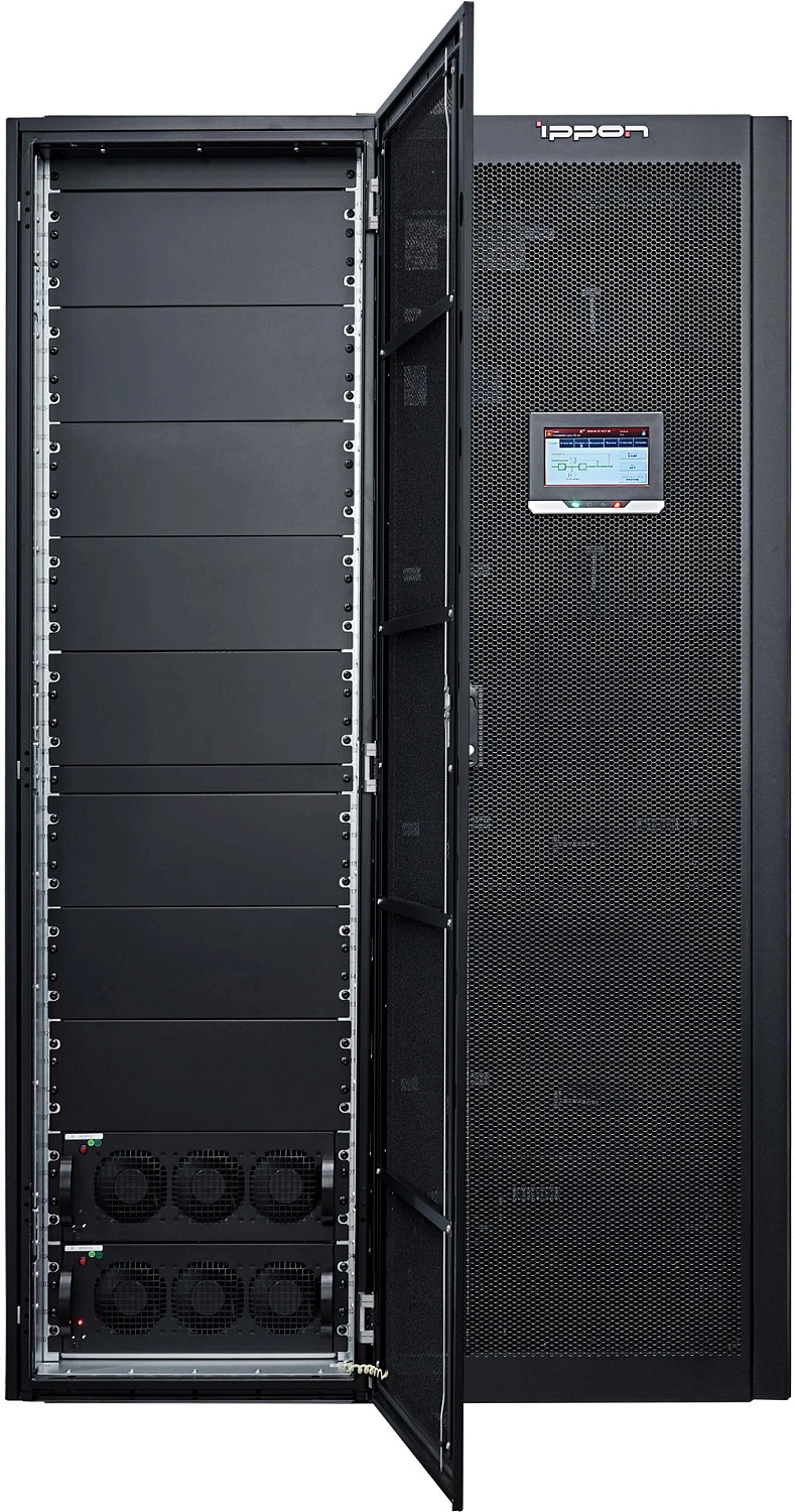 Шкаф системный Ippon BlackRock 600K 1993044 напольный 2020мм 600мм 1100мм