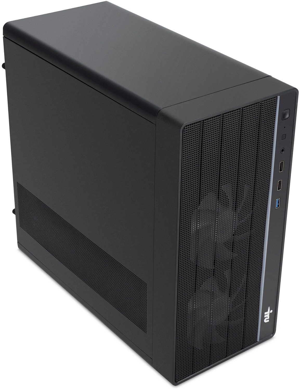 ПК IRU Game 510H6SEA MT i5 12400F (2.5) 32Gb SSD512Gb RTX4060 8Gb Free DOS GbitEth 500W черный (2023179)