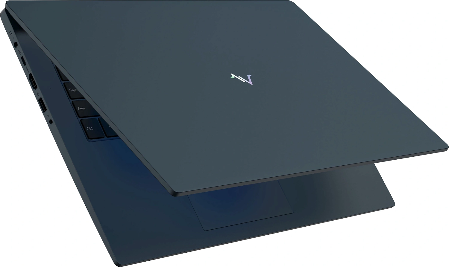Ноутбук Maibenben M17A-R787UM Ryzen 7 8745H 16Gb SSD512Gb AMD Radeon 17.3" IPS FHD (1920x1080) Windows 11 Home blue WiFi BT Cam (M17A-R787UM0F17HU4EB0)