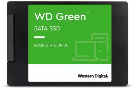 Твердотельный накопитель Western Digital SSD Green 480Gb SATA-III 2,5”/7мм 3D NAND WDS480G3G0A, 1 year