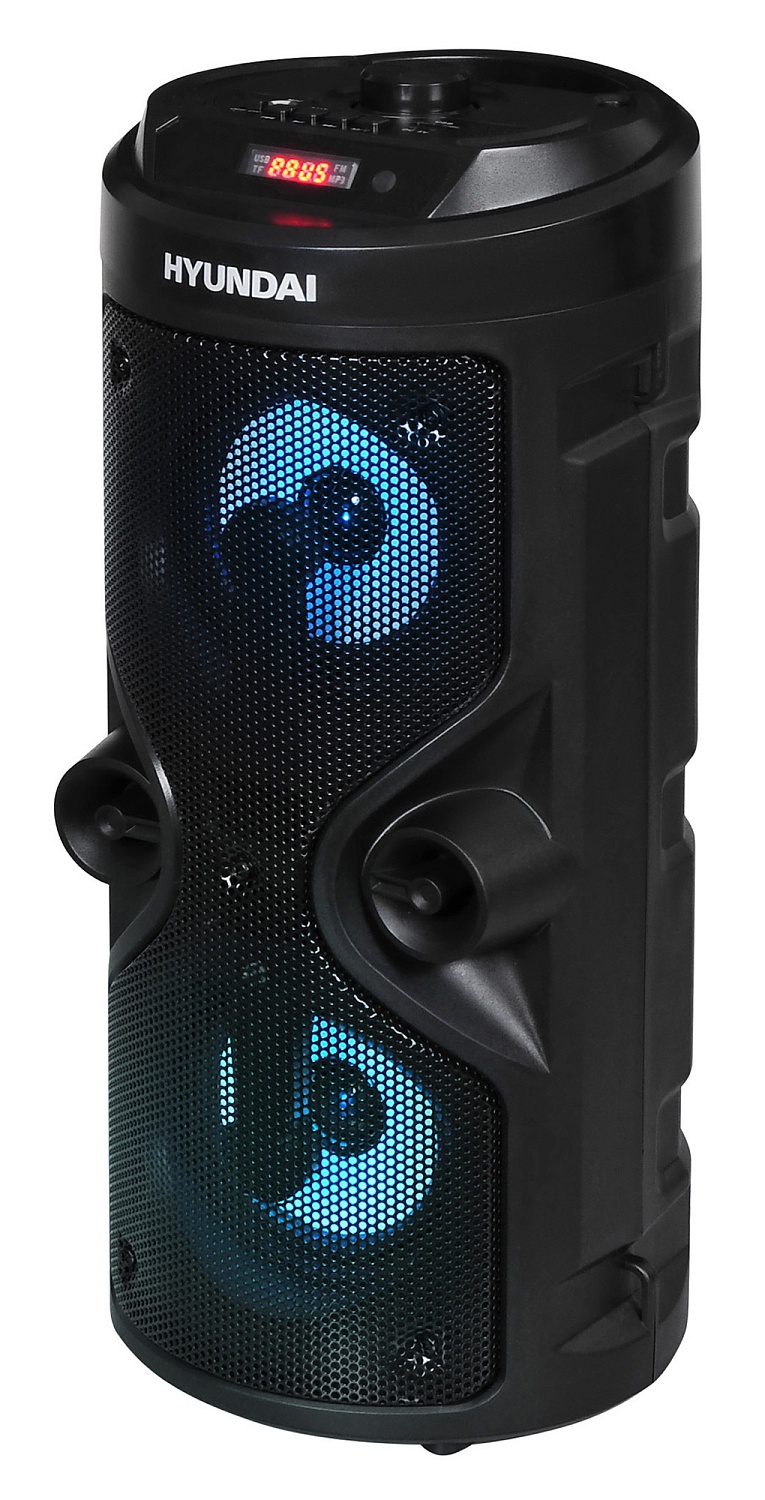 Минисистема Hyundai H-MC150 черный 50Вт FM USB BT SD/MMC Минисистема Hyundai H-MC150 черный 50Вт FM USB BT SD/MMC