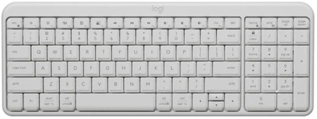 Клавиатура Logitech K251 белый беспроводная BT Multimedia (920-013364)