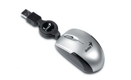 Мышь Micro Traveler super mini size 74mm Silver