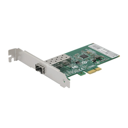 Адаптер LR-Link NIC PCIe x1, 1 x 1G SFP , Intel i210 chipset (FH+LP)