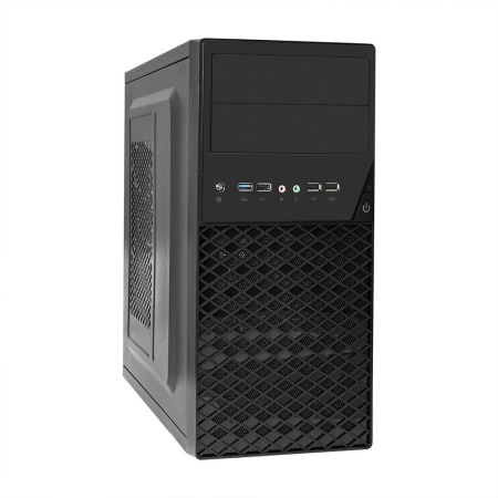 Корпус Minitower ExeGate BA-203U-AA500 (mATX, БП AA500 с вент. 8см, 3*USB+1*USB3.0, аудио, черный)