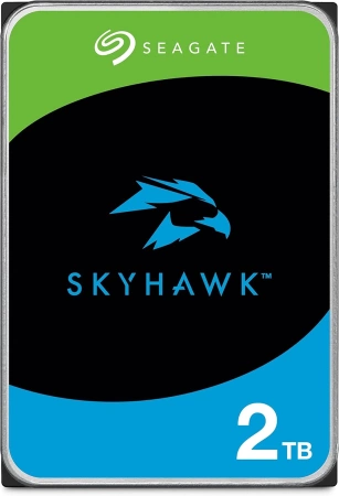 Жесткий диск Seagate 3.5" 2TB SkyHawk Surveillance HDD ST2000VX016 SATA 6Gb/s, 5400rpm 256MB, Bulk