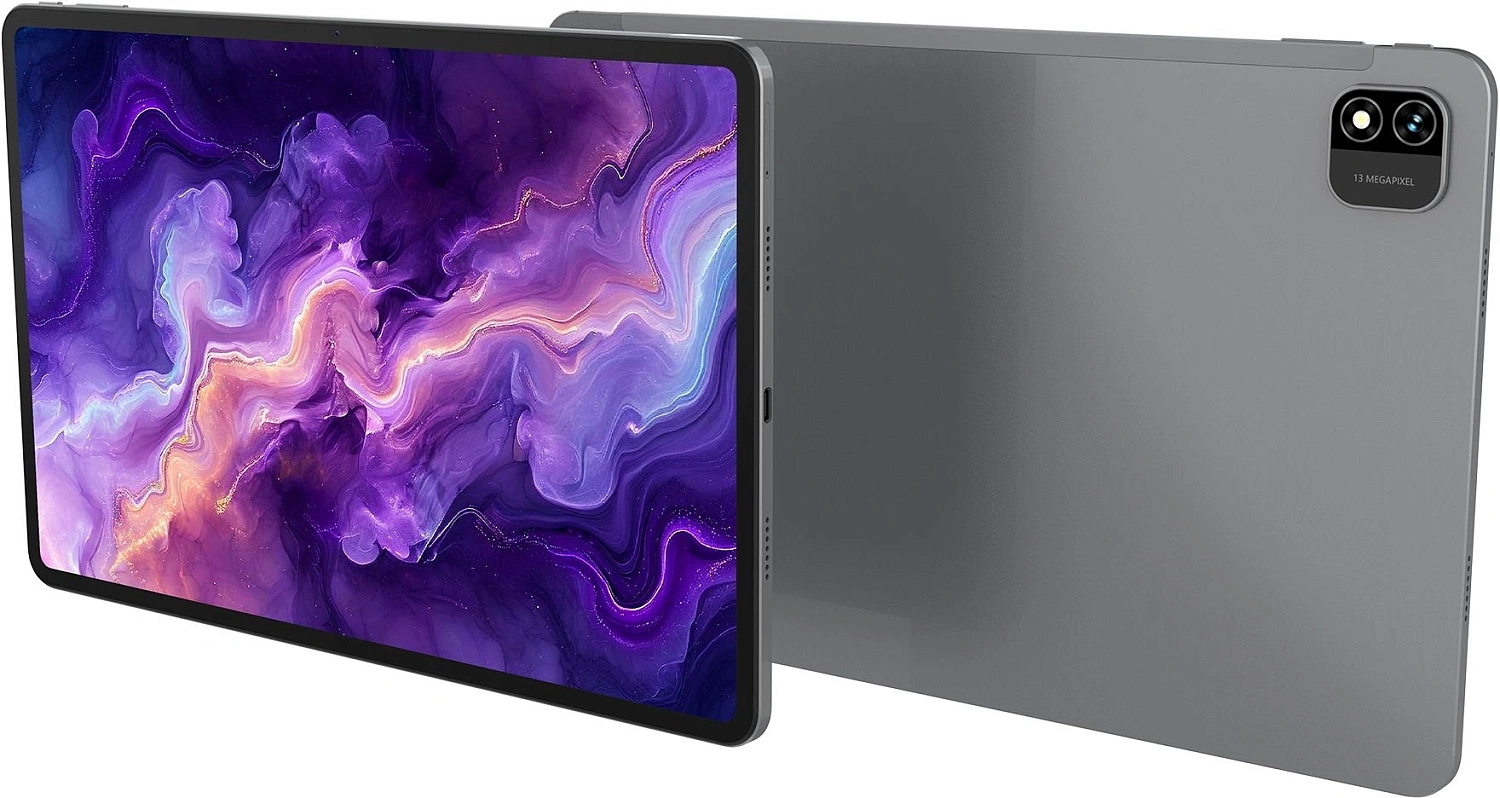 Планшет Digma Pro Evolution G99 (2.2) 8C RAM8Gb ROM256Gb 12.6" OLED 2560x1600 4G Android 15 серебристый 13Mpix 5Mpix BT WiFi microSD 2000Gb 9500mAh