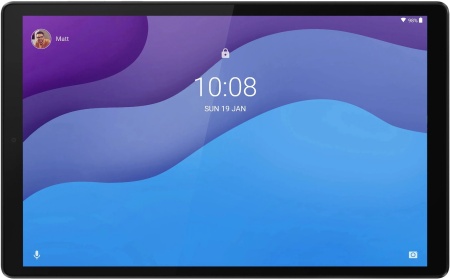 Планшет Lenovo Tab M10 Plus TB-X606F Helio P22T (2.3) 8C RAM4Gb ROM64Gb 10.3" IPS 1920x1200 Android 9.0 серый 8Mpix 5Mpix BT WiFi Touch microSD 256Gb 5000mAh