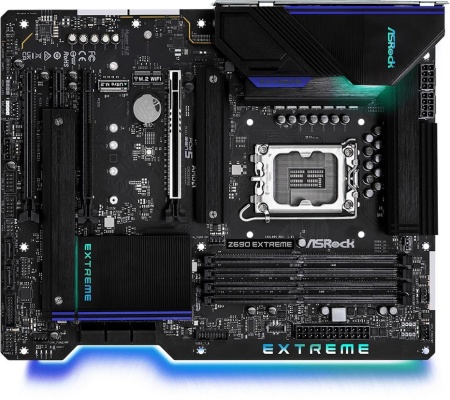 Материнская плата Asrock Z690 EXTREME Soc-1700 Intel Z690 4xDDR4 ATX AC`97 8ch(7.1) 1 x 2.5Gigabit + Gigabit Ethernet RAID+HDMI+DP