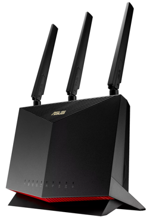 Роутер ASUS 4G-AC86U// 802.11 a/b/g/n/ac, LTE, 800 + 1733Мb/s, 2,4 + 5 gGz, 2  LTE, 2 antenna + 1 internal Wi-FI, USB, GBT LAN ; 90IG05R0-BM9100