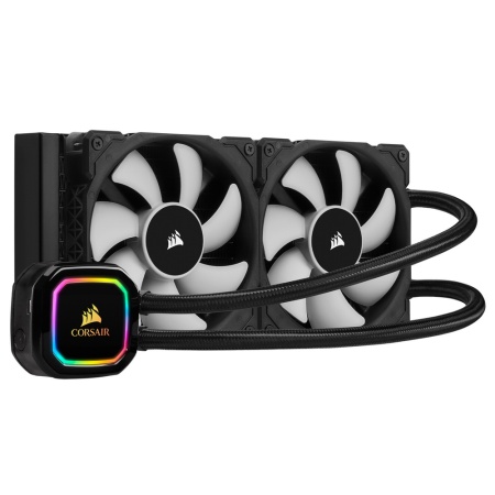 iCUE H100i RGB PRO XT Liquid CPU Cooler {6} (616672)