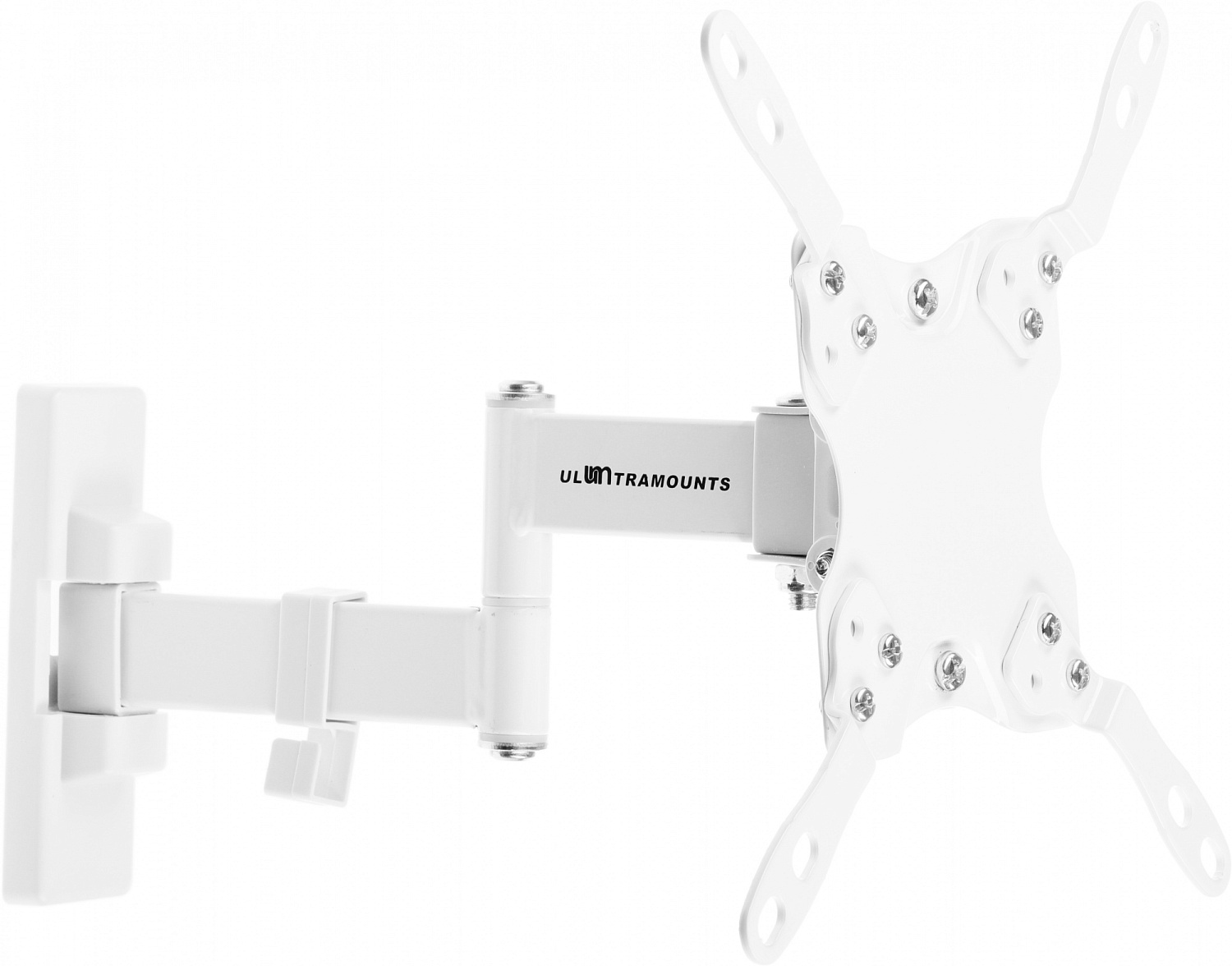 Кронштейн для телевизора Ultramounts UM866W белый 13"-42" макс.20кг настенный поворот и наклон