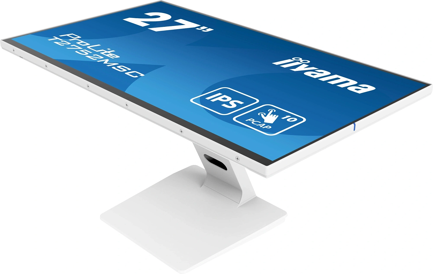 Монитор Iiyama 27" ProLite T2752MSC-W1 белый IPS LED 5ms 16:9 HDMI M/M матовая 1000:1 400cd 178гр/178гр 1920x1080 60Hz DP FHD USB Touch 6.7кг