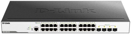 Коммутатор D-Link DGS-3000-28L/B1A 24G 4SFP управляемый