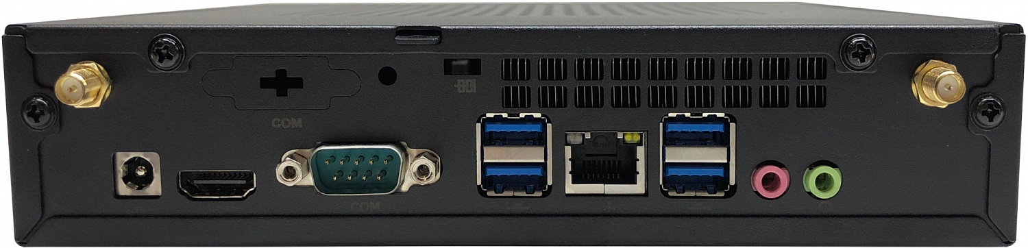 Неттоп IRU Office 310H5PTF i5 10400 (2.9) 16Gb SSD256Gb UHDG 630 Free DOS GbitEth WiFi BT черный (1981123)