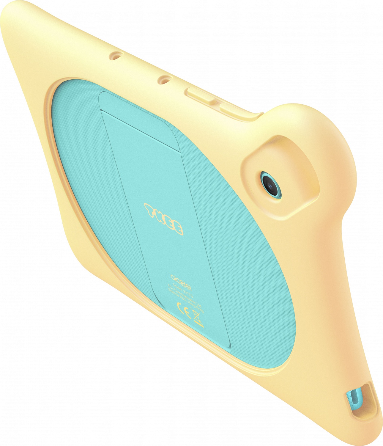 Планшет Alcatel Tkee Mini 2 9317G MT MT8167D (1.3) 4C RAM1Gb ROM32Gb 7" TN 1024x600 Android 10.0 Go мятный/светло-желтый 2Mpix 2Mpix BT WiFi Touch microSD 128Gb minUSB 2580mAh до 400hrs