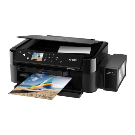 Epson L850 (МФУ струйное P/S/C, A4, 5760x1440 dpi, 38ppm, USB, СНПЧ) (540498) (C11CE31402/C11CE31403DA/C11CE31404)