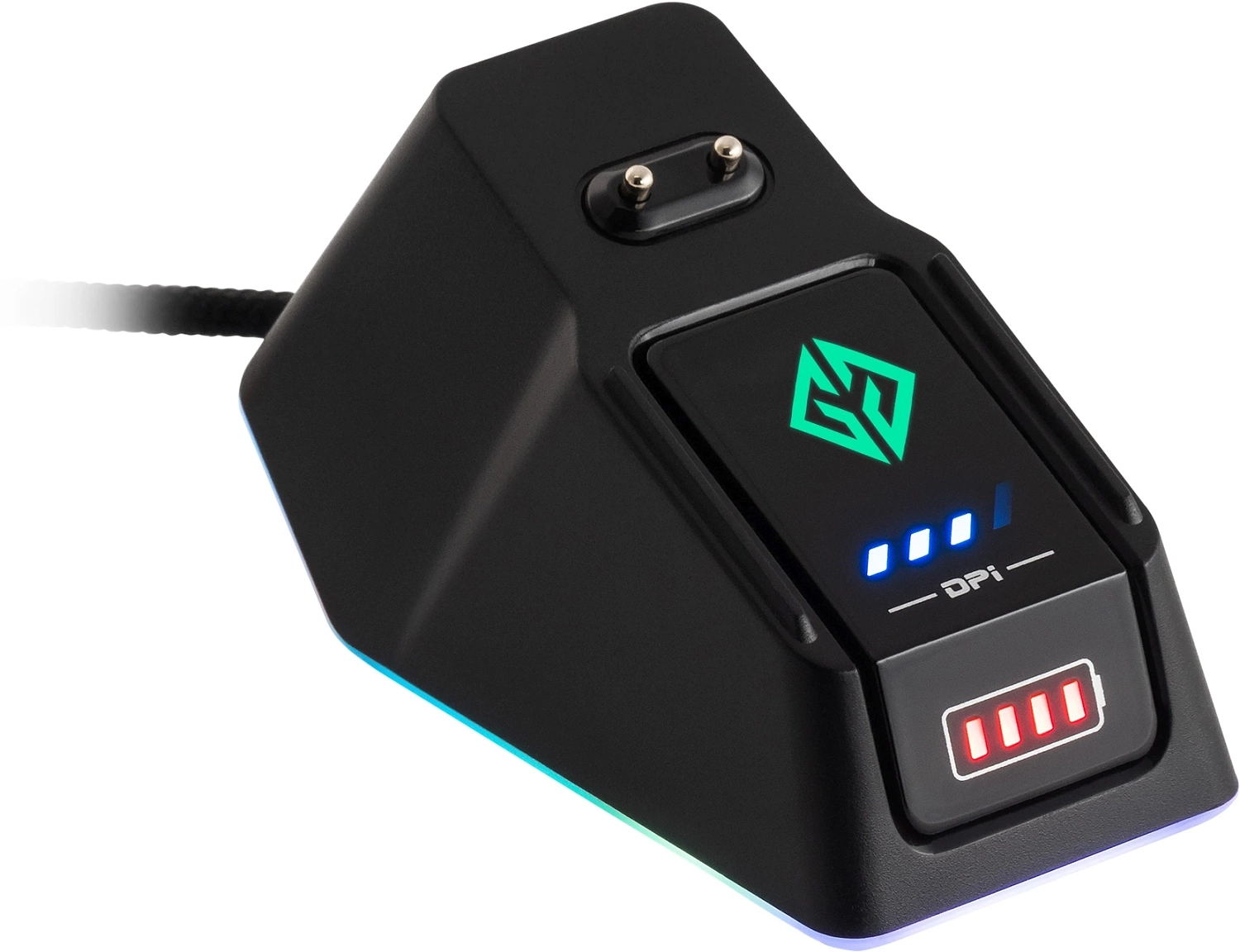 Мышь GMNG GG-MS400WO черный оптическая (10000dpi) беспроводная USB (7but) Мышь GMNG GG-MS400WO черный оптическая (10000dpi) беспроводная USB (7but)