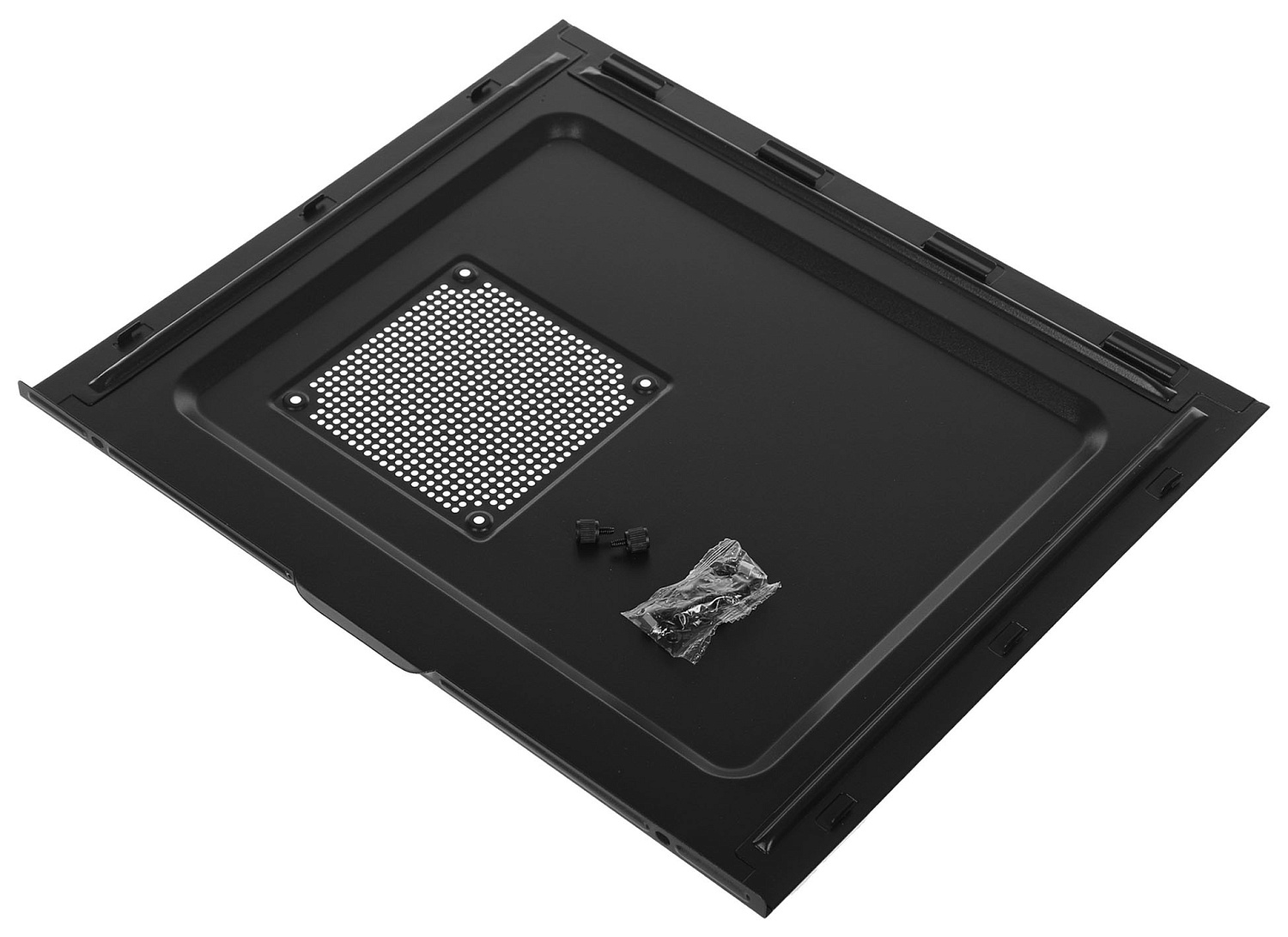 Корпус Digma DC-ATX100-U2 черный без БП ATX 1x80mm 2x120mm 2xUSB2.0 audio