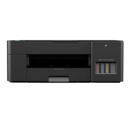 МФУ струйное Brother DCP-T220 Inkbenefit Plus (А4, цветное, принтер/копир/сканер, 16 стр/мин, 64Мб, 576 МГЦ, ч/б: 1200х1200 dpi, цвет:1200х600 dpi, USB 2.0, СНПЧ, комплект чернил)