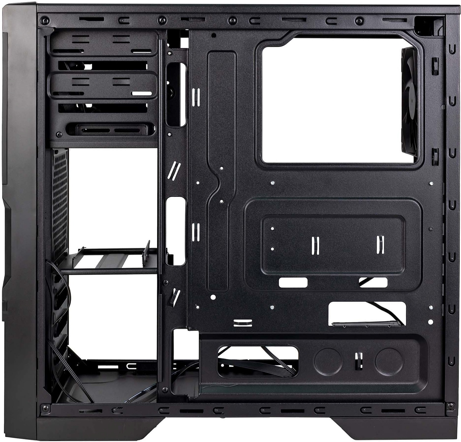 Корпус Hiper Combat черный/камуфляж без БП ATX 3x120mm 1xUSB2.0 1xUSB3.0 audio bott PSU