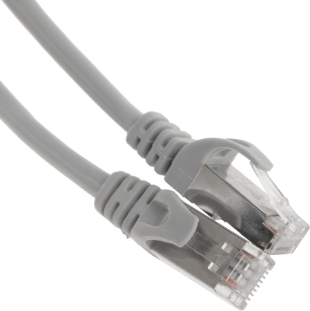 Патч-корд Premier PP6-2M 10000Гбит/с FTP 4 пары cat6 CCA molded 2м серый RJ-45 (m)-RJ-45 (m)