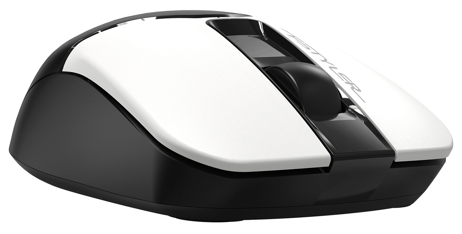 Мышь A4Tech Fstyler FB12 белый/черный оптическая (1200dpi) беспроводная BT/Radio USB (3but) Мышь A4Tech Fstyler FB12 белый/черный оптическая (1200dpi) беспроводная BT/Radio USB (3but)