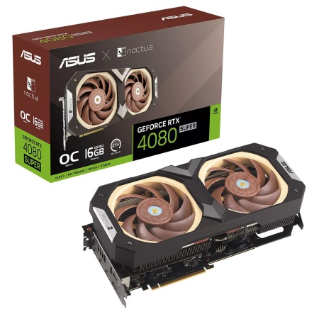 Видеокарта ASUS RTX4080S-O16G-NOCTUA /RTX4080S,HDMI*2,DP*3,16G,D6X